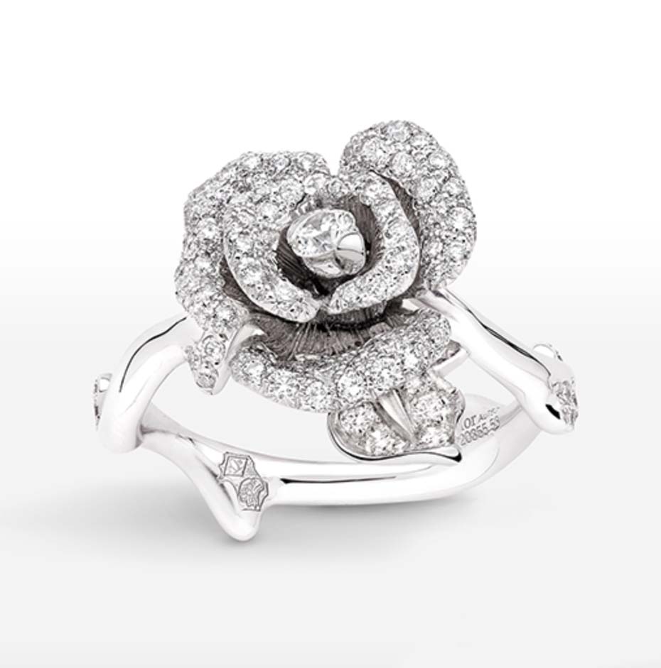 Christian Dior's favourite flower, the rose, was the